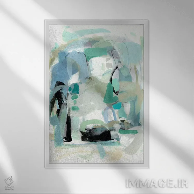 تابلو دکوراتیو بهار شیرین III اثر کریستینا لانگ - نمای قابدار سفید