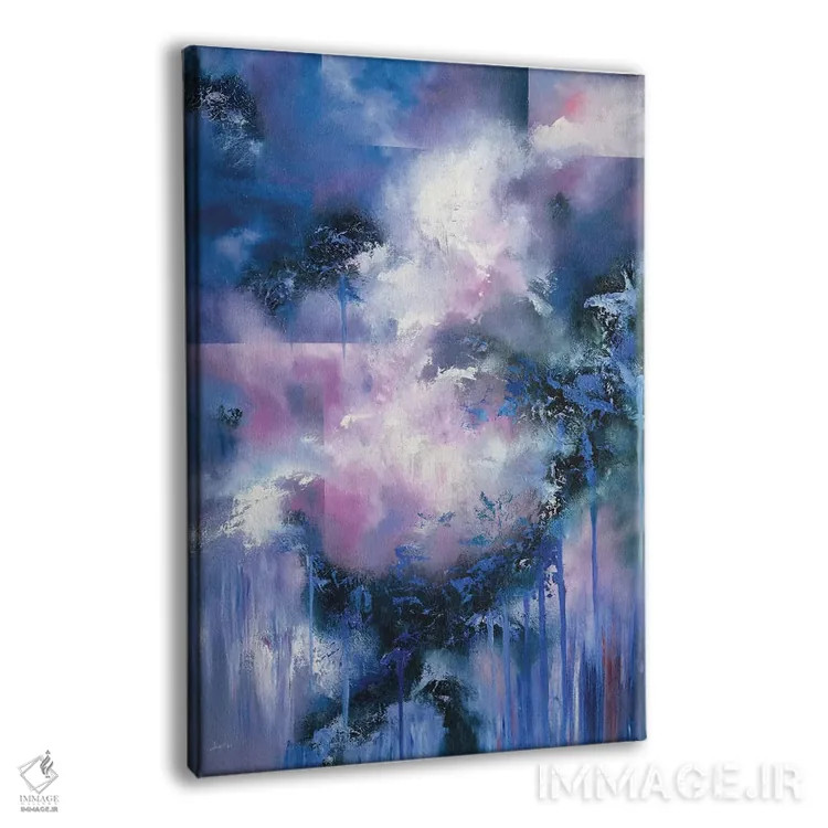 تابلو دکوراتیو فضا و زمان اثر کریستوفر لیتر - نمای پرسپکتیو محصول