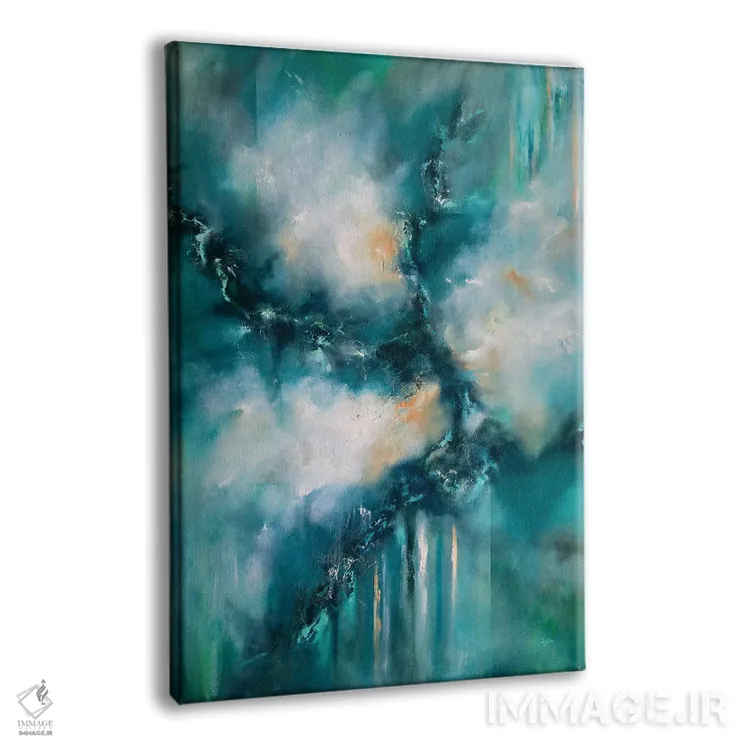 تابلو دکوراتیو روی اقیانوسی بی انتها اثر کریستوفر لیتر - نمای پرسپکتیو محصول