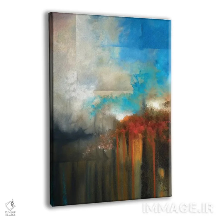 تابلو دکوراتیو آب های ناشناخته اثر کریستوفر لیتر - نمای پرسپکتیو محصول