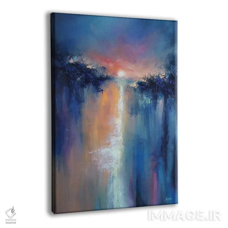 تابلو دکوراتیو خورشید چیزی جز یک ستاره صبحگاهی نیست اثر کریستوفر لیتر - نمای پرسپکتیو محصول