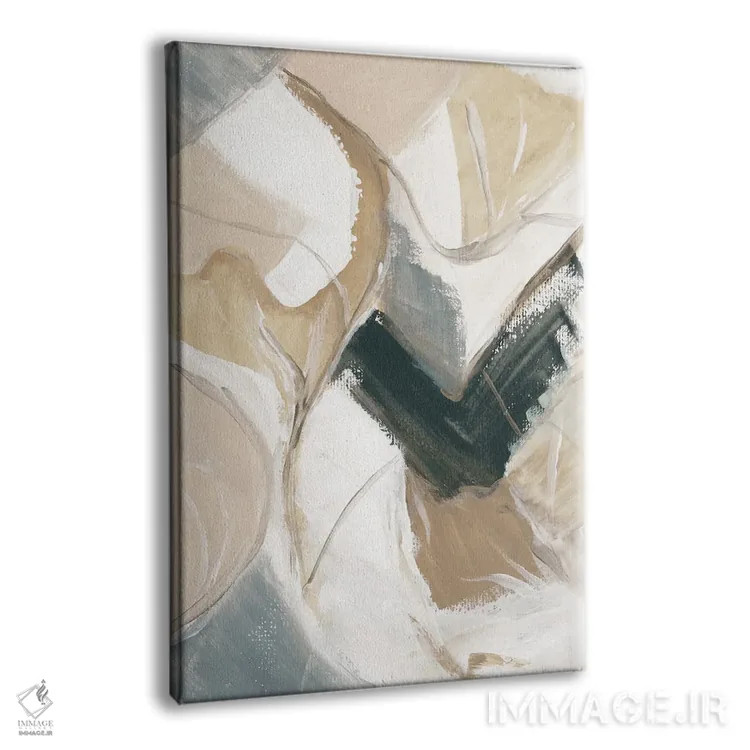 تابلو دکوراتیو خطوط مرمرین ۲ اثر استلا چانگ - نمای پرسپکتیو محصول