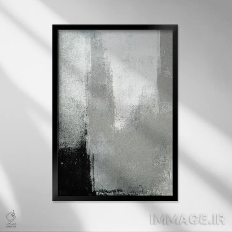 تابلو دکوراتیو به تاخیر افتاده اثر کارول لین تایس - نمای قابدار مشکی