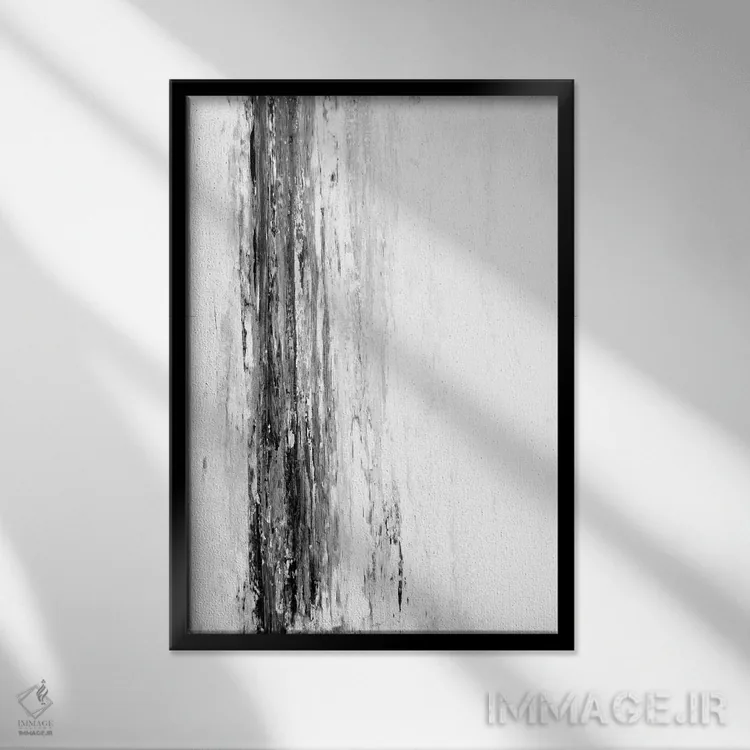 تابلو دکوراتیو یخچال طبیعی اثر کارول لین تایس - نمای قابدار مشکی