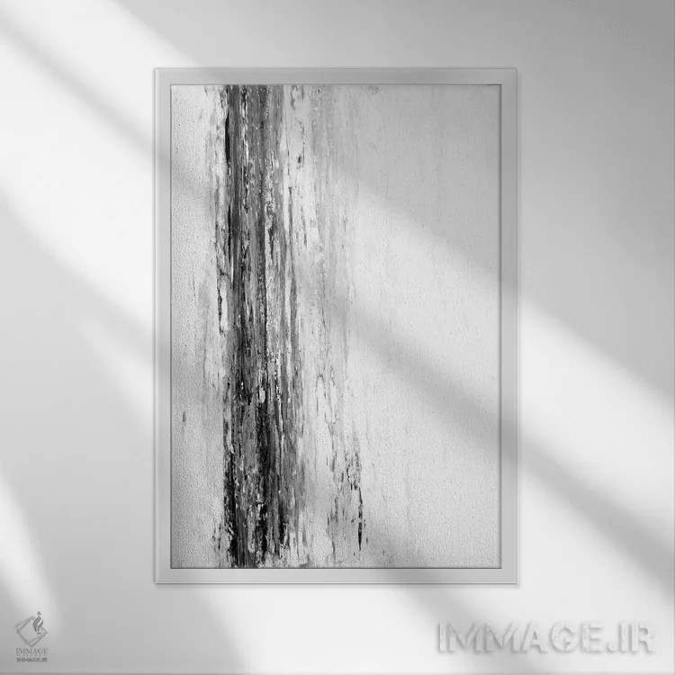 تابلو دکوراتیو یخچال طبیعی اثر کارول لین تایس - نمای قابدار سفید