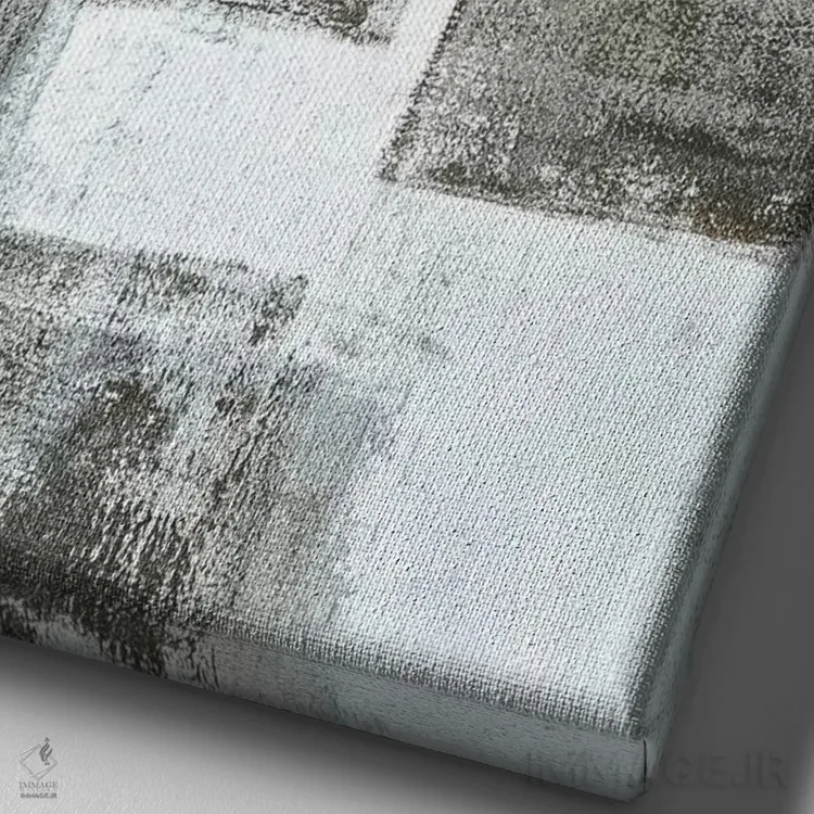 تابلو دکوراتیو شدید اثر کارول لین تایس - نمای نزدیک بافت بوم