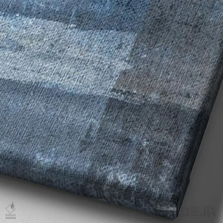 تابلو دکوراتیو جفت عالی اثر کارول لین تایس - نمای نزدیک بافت بوم