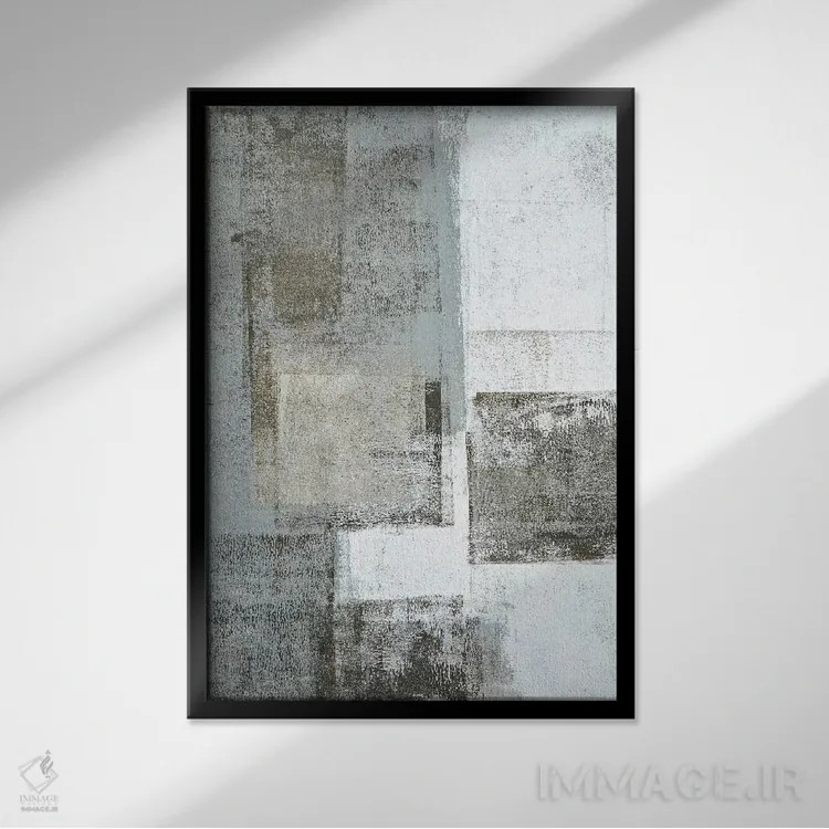 تابلو دکوراتیو شدید اثر کارول لین تایس - نمای قابدار مشکی