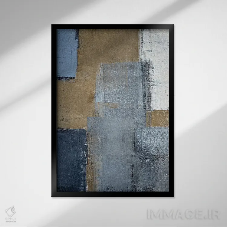 تابلو دکوراتیو کمال اثر کارول لین تایس - نمای قابدار مشکی