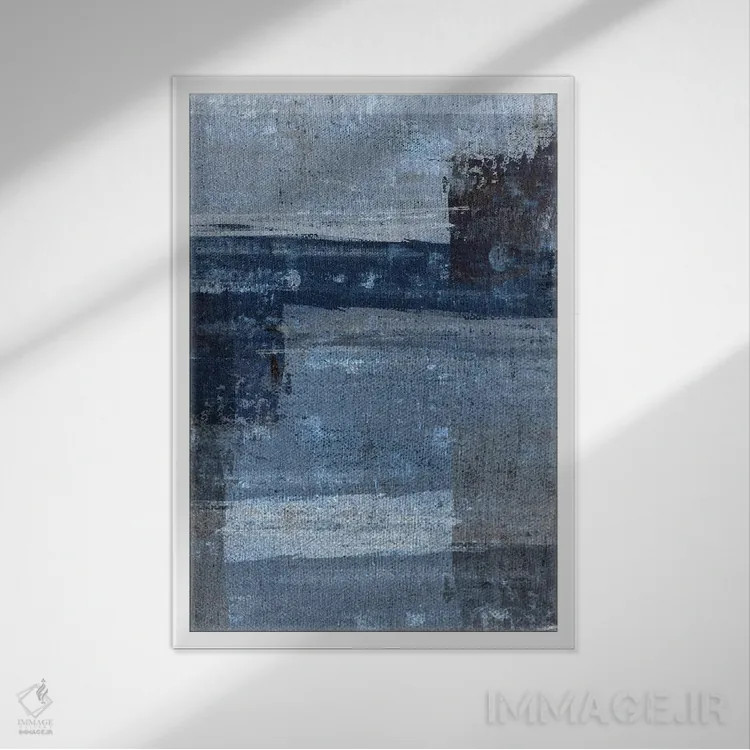 تابلو دکوراتیو جفت عالی اثر کارول لین تایس - نمای قابدار سفید