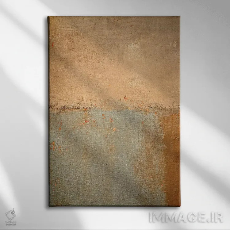 تابلو دکوراتیو کنار گذاشتن اثر کارول لین تایس - نمای روبهرو روی دیوار