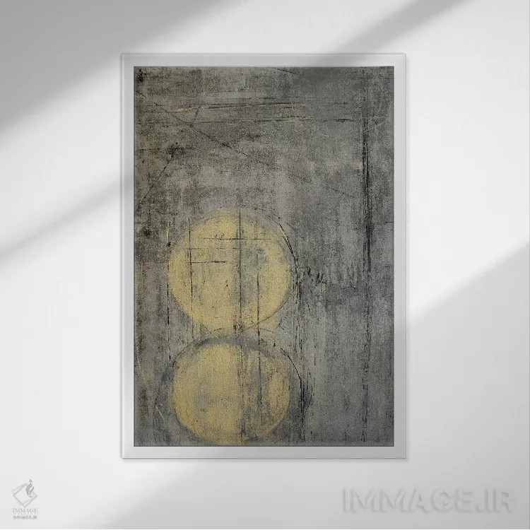 تابلو دکوراتیو برگزیده اثر کارول لین تایس - نمای قابدار سفید