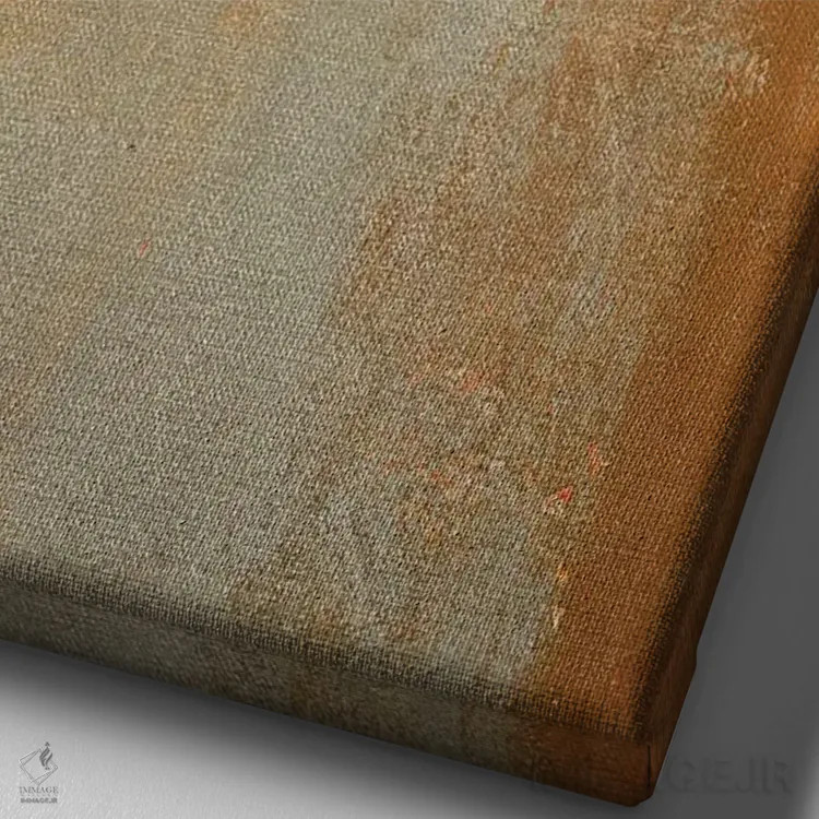 تابلو دکوراتیو کنار گذاشتن اثر کارول لین تایس - نمای نزدیک بافت بوم