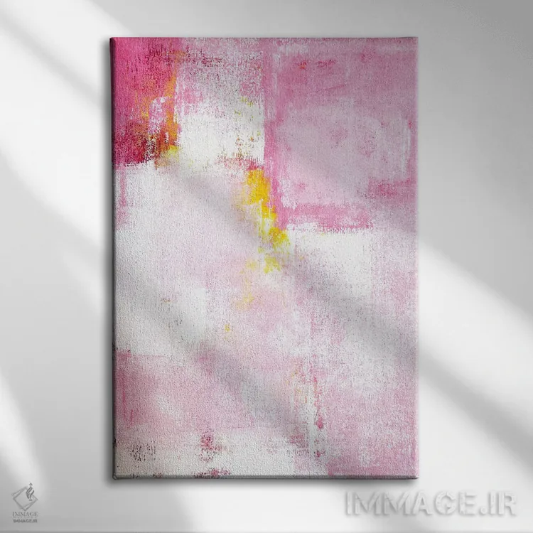 تابلو دکوراتیو شیرین تر شده اثر کارول لین تایس - نمای روبهرو روی دیوار