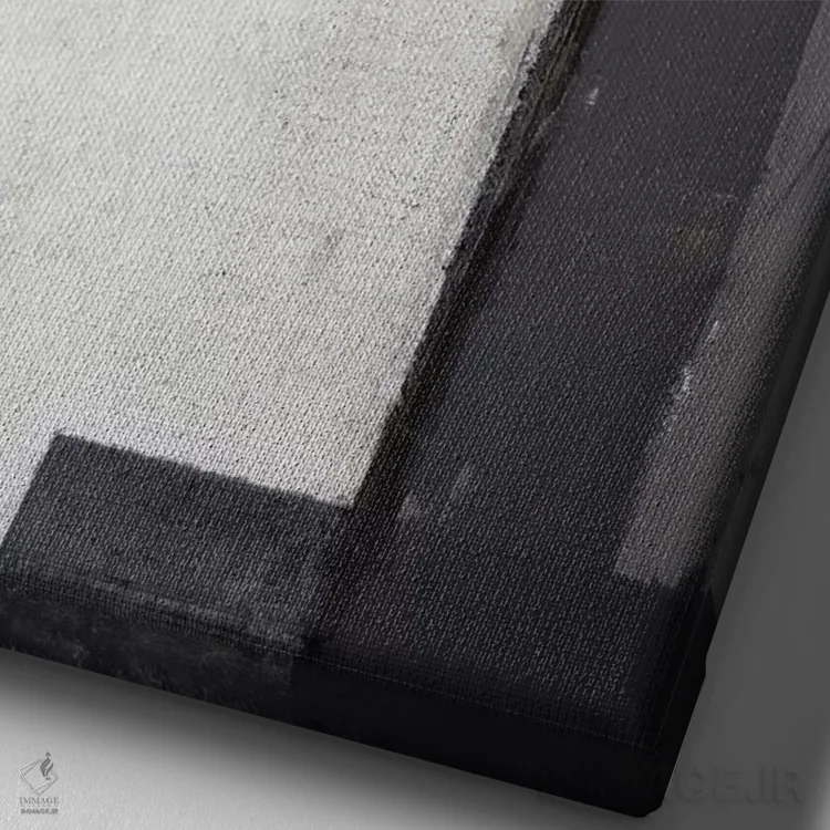 تابلو دکوراتیو هر چیزی ممکن است اثر کارول لین تایس - نمای نزدیک بافت بوم