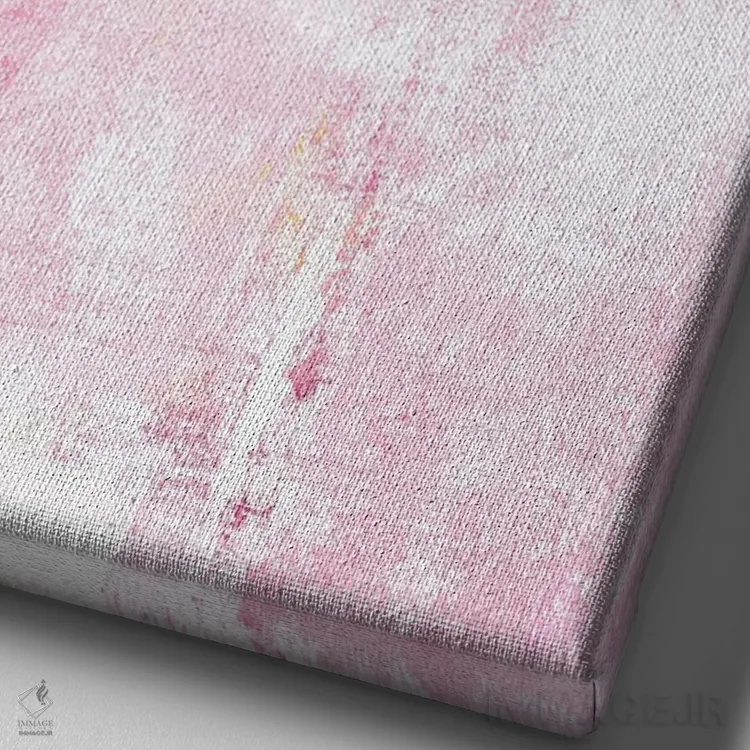 تابلو دکوراتیو شیرین تر شده اثر کارول لین تایس - نمای نزدیک بافت بوم