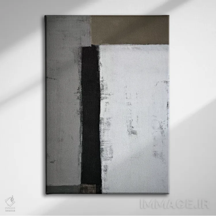 تابلو دکوراتیو "همینجاست" اثر کارول لین تایس - نمای روبهرو روی دیوار