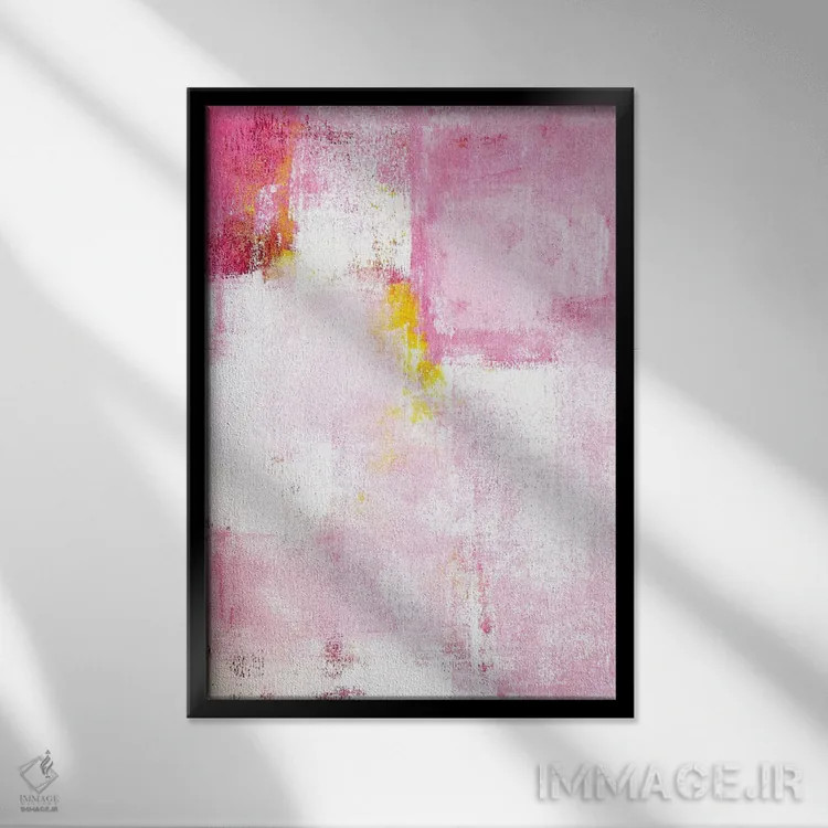 تابلو دکوراتیو شیرین تر شده اثر کارول لین تایس - نمای قابدار مشکی