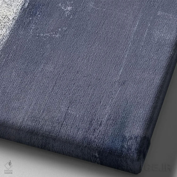 تابلو دکوراتیو خاص اثر کارول لین تایس - نمای نزدیک بافت بوم