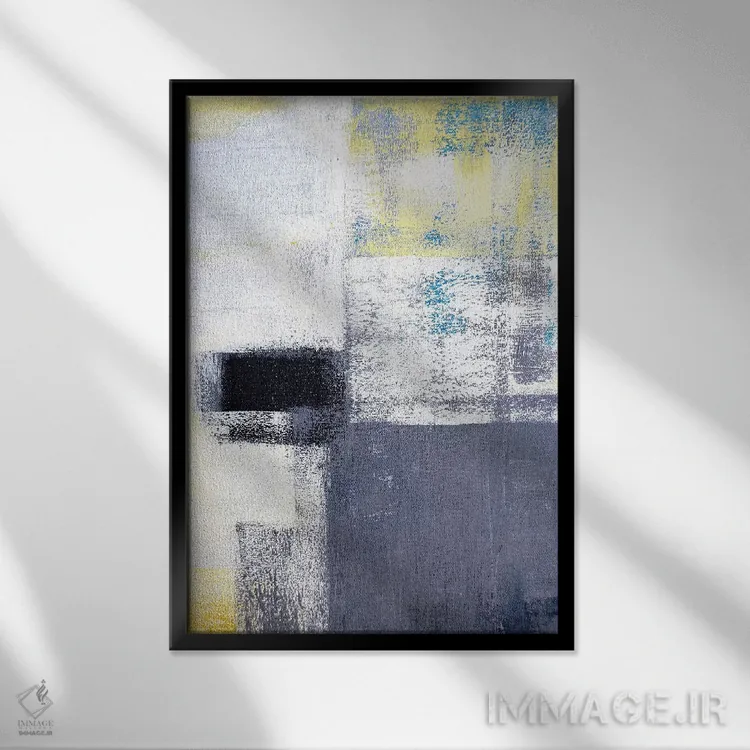 تابلو دکوراتیو خاص اثر کارول لین تایس - نمای قابدار مشکی