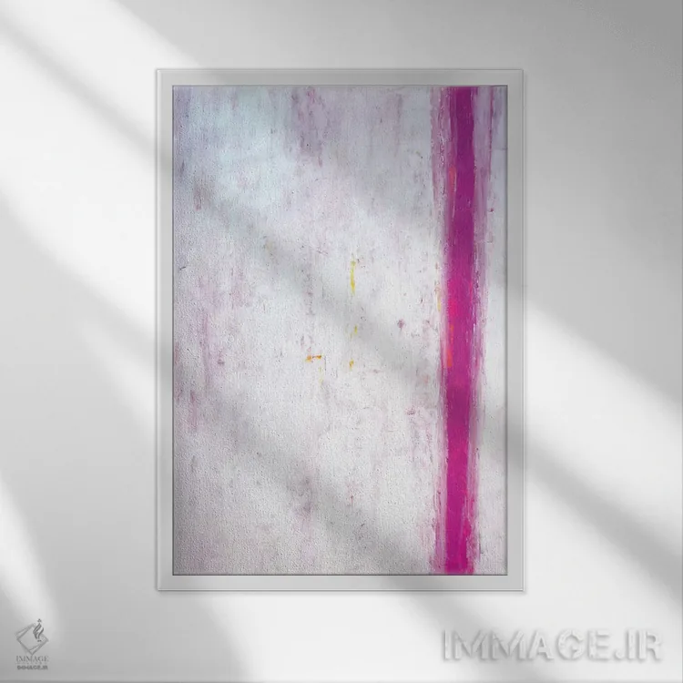 تابلو دکوراتیو حمایت اثر کارول لین تایس - نمای قابدار سفید