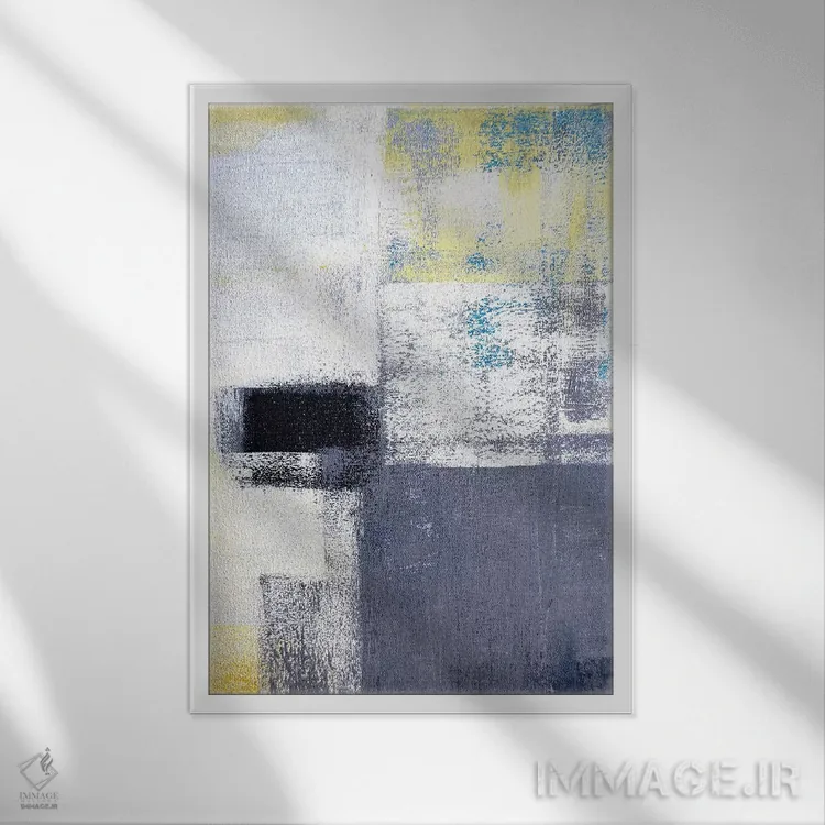 تابلو دکوراتیو خاص اثر کارول لین تایس - نمای قابدار سفید