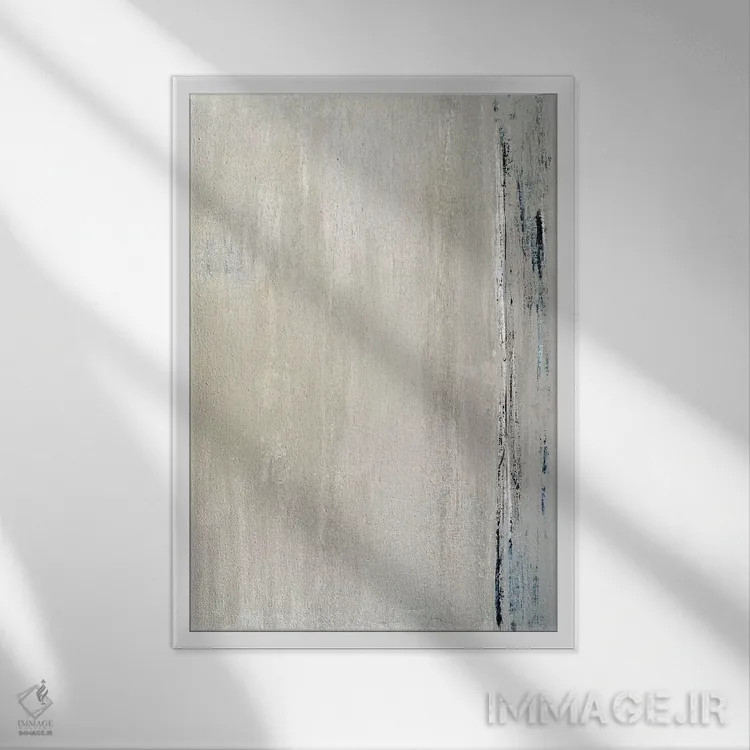تابلو دکوراتیو بیان اثر کارول لین تایس - نمای قابدار سفید
