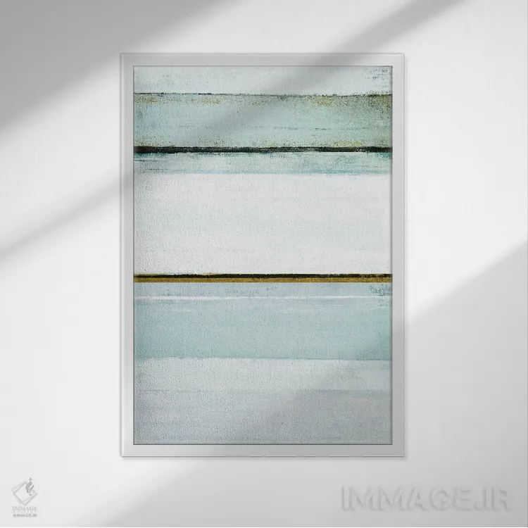 تابلو دکوراتیو "بی دخالت" اثر کارول لین تایس - نمای قابدار سفید