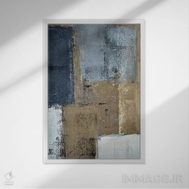 تابلو دکوراتیو "دوراندیش" اثر کارول لین تایس - نمای قابدار سفید