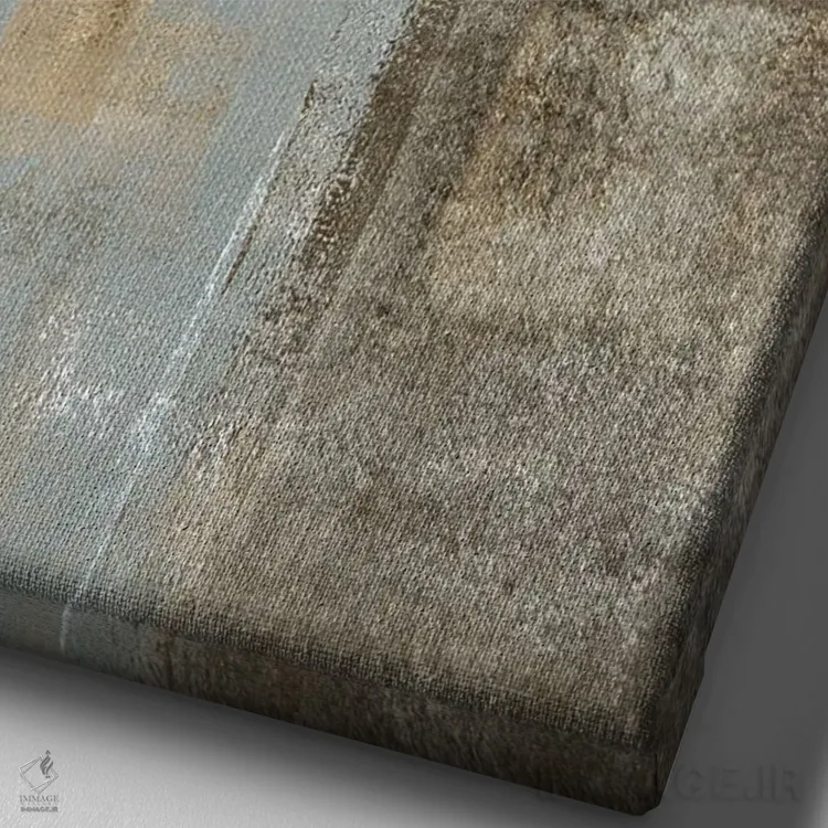 تابلو دکوراتیو "پرواز" اثر کارول لین تایس - نمای نزدیک بافت بوم