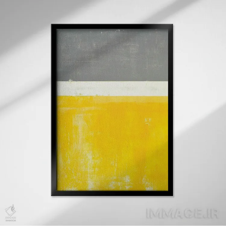 تابلو دکوراتیو "بیرون" اثر کارول لین تایس - نمای قابدار مشکی