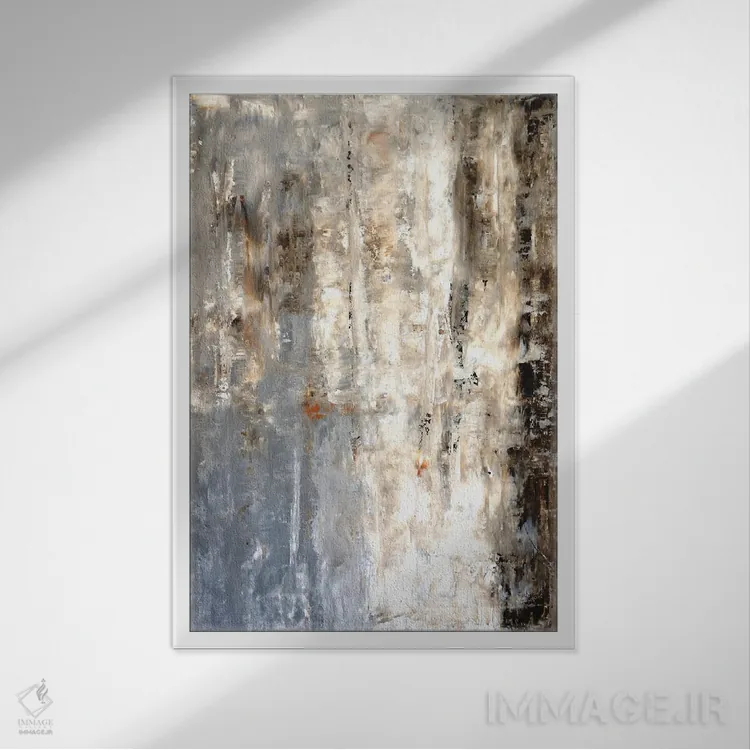 تابلو دکوراتیو "بینشمند" اثر کارول لین تایس - نمای قابدار سفید