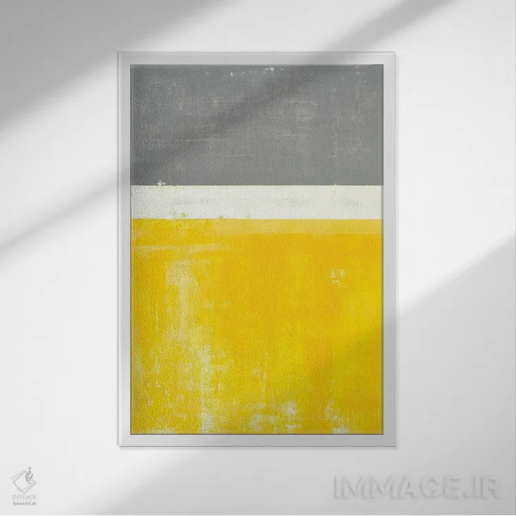 تابلو دکوراتیو "بیرون" اثر کارول لین تایس - نمای قابدار سفید