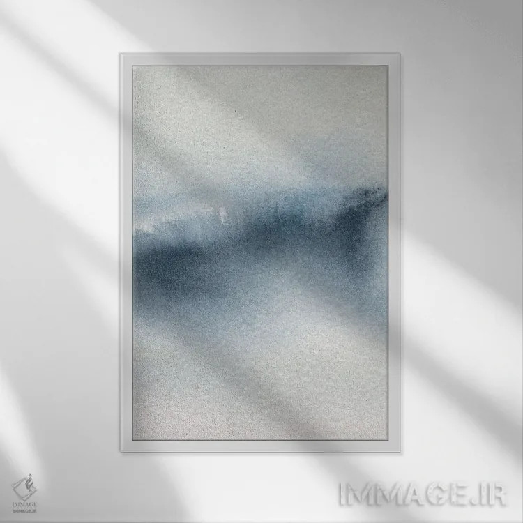 تابلو دکوراتیو باران تابستانی I اثر کارول رابینسون - نمای قابدار سفید