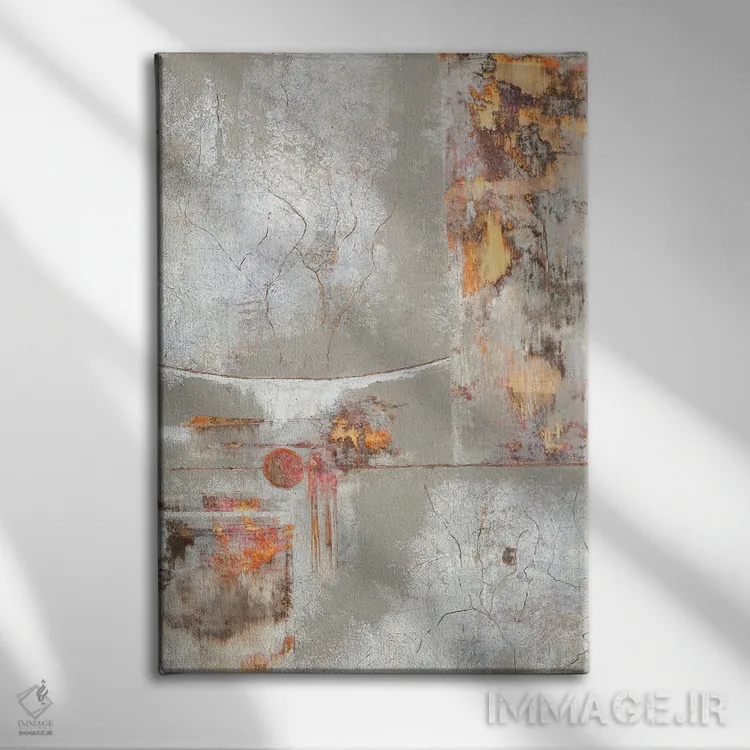 تابلو دکوراتیو ذن اثر کریستین ریشو - نمای روبهرو روی دیوار