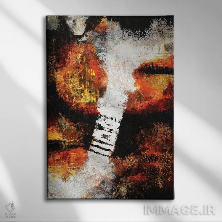 تابلو دکوراتیو پل اثر کریستین ریشو - نمای روبهرو روی دیوار