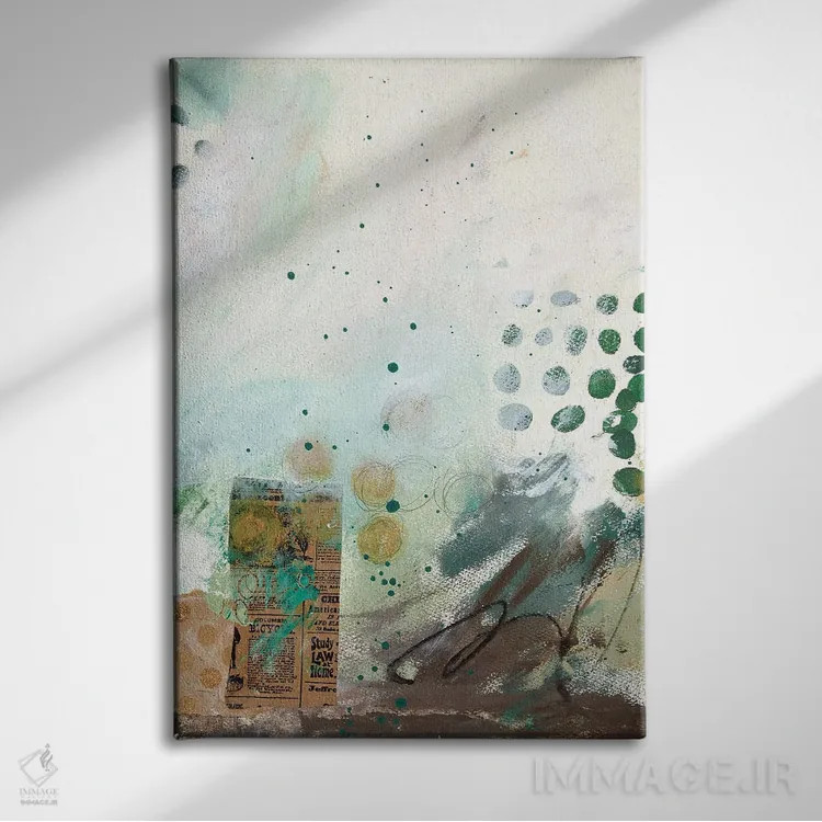 تابلو دکوراتیو یک دو سه به من نگاه کن اول اثر دب چانی - نمای روبهرو روی دیوار