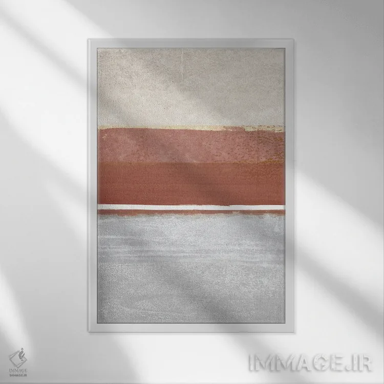 تابلو دکوراتیو احساسات مشابه I اثر دن منیلی - نمای قابدار سفید