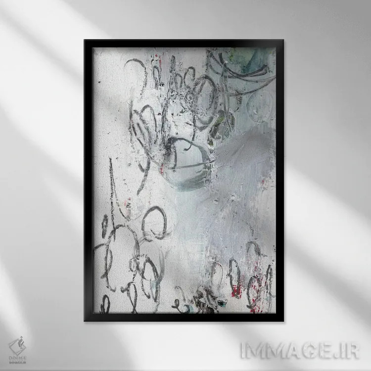 تابلو دکوراتیو ای اف اکس هفتم اثر دب چانی - نمای قابدار مشکی