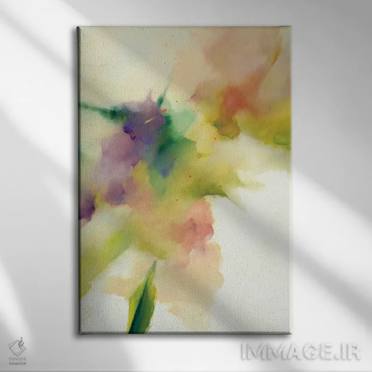 تابلو دکوراتیو فلوریانا اثر باورا دارگو - نمای روبهرو روی دیوار