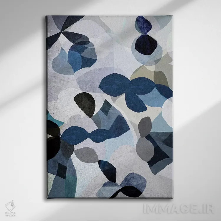تابلو دکوراتیو نوکتورن اثر دانس د لون - نمای روبهرو روی دیوار