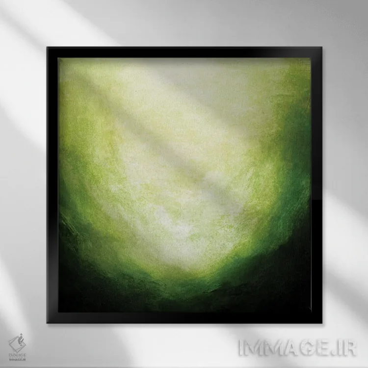 تابلو دکوراتیو غوطه ور دو اثر جولیا دی سانو - نمای قابدار مشکی