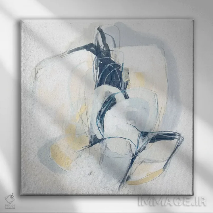 تابلو دکوراتیو شهر ۱ اثر جون اریکا وس - نمای روبهرو روی دیوار