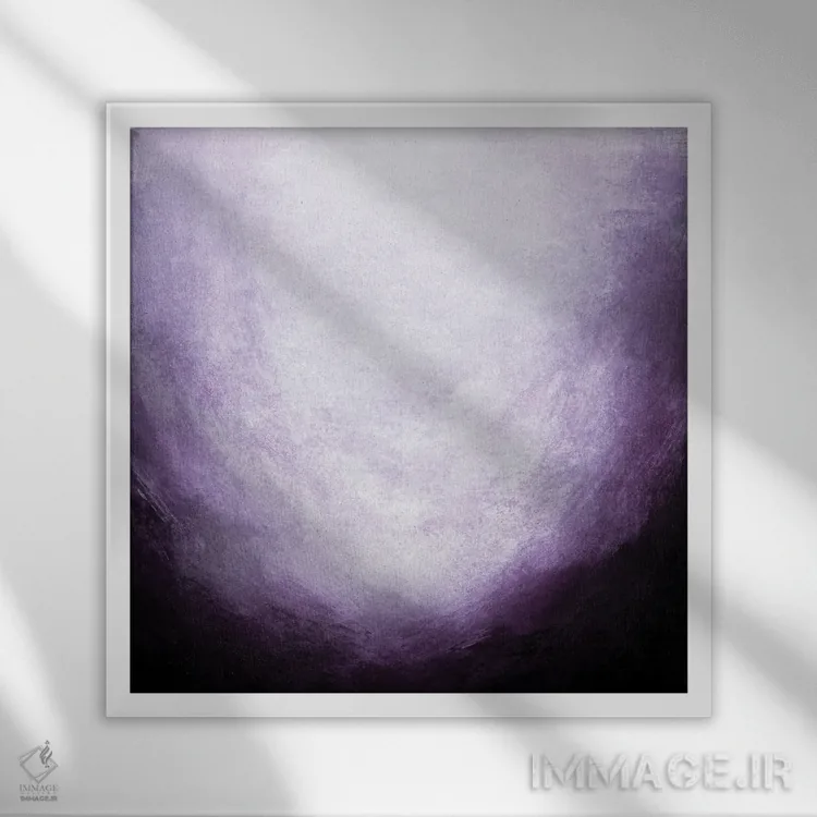 تابلو دکوراتیو غوطه ور چهار اثر جولیا دی سانو - نمای قابدار سفید