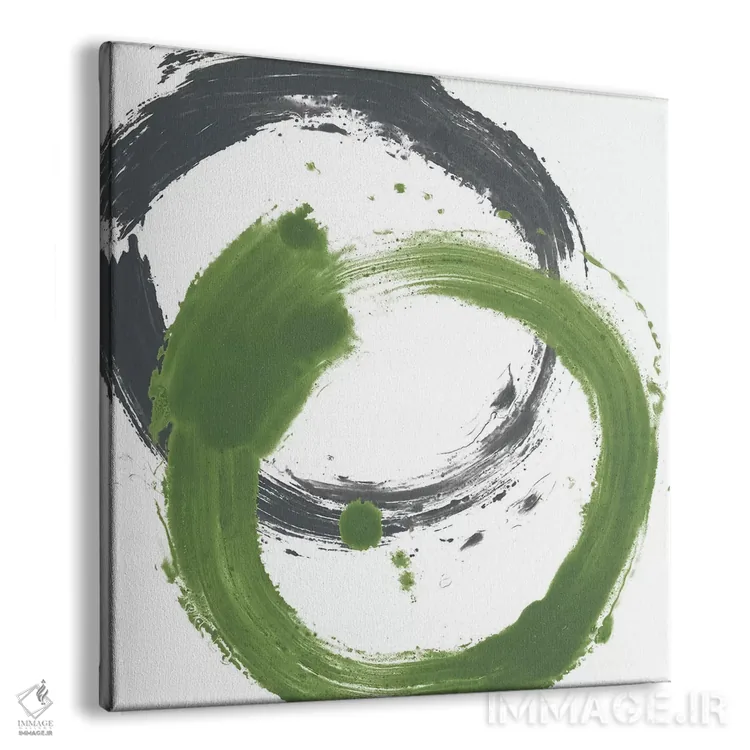 تابلو دکوراتیو واکنش دایره ای ۱ اثر جون اریکا وس - نمای پرسپکتیو محصول