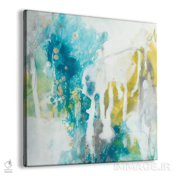 تابلو دکوراتیو فضای آبی ۱ اثر جون اریکا وس - نمای پرسپکتیو محصول