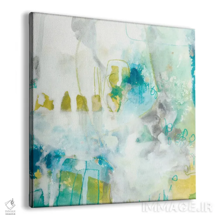 تابلو دکوراتیو فضای آبی ۴ اثر جون اریکا وس - نمای پرسپکتیو محصول