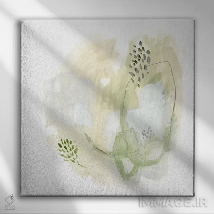 تابلو دکوراتیو فصل میانی ۱ اثر جون اریکا وس - نمای روبهرو روی دیوار