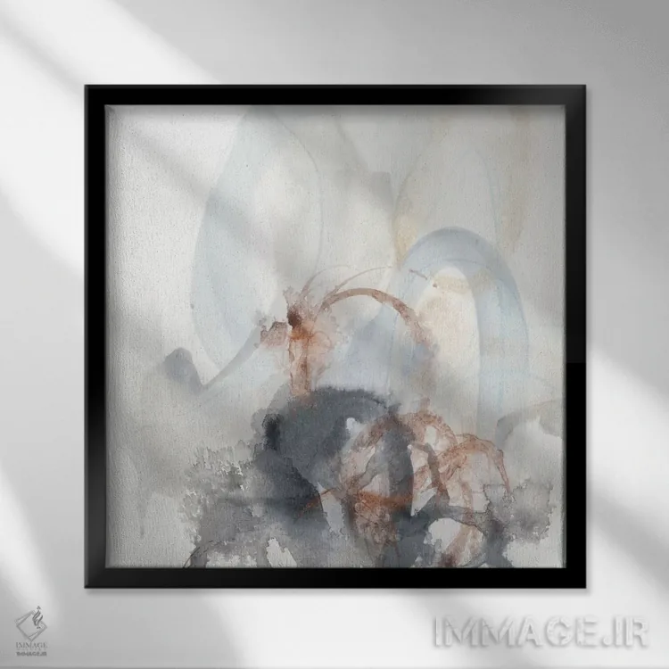 تابلو دکوراتیو فرضیه ۲ اثر جون اریکا وس - نمای قابدار مشکی