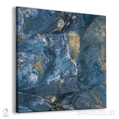 تابلو دکوراتیو نیلی زراندود ۲ اثر جارمن فاگالد - نمای پرسپکتیو محصول